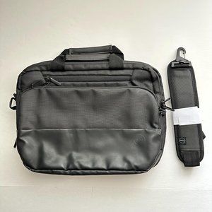 Dell 15” Laptop Carrying Case Briefcase Shoulder Bag For Computer Black EUC